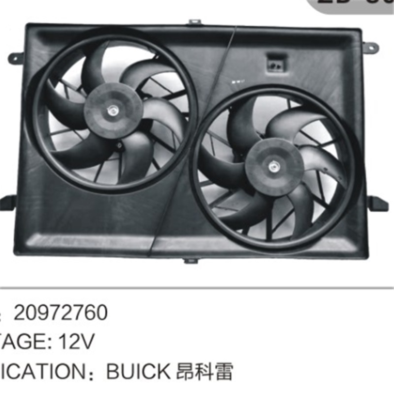 Вентилатор на радиатора в сглобка 20972760 за BUICK ENCLAVE